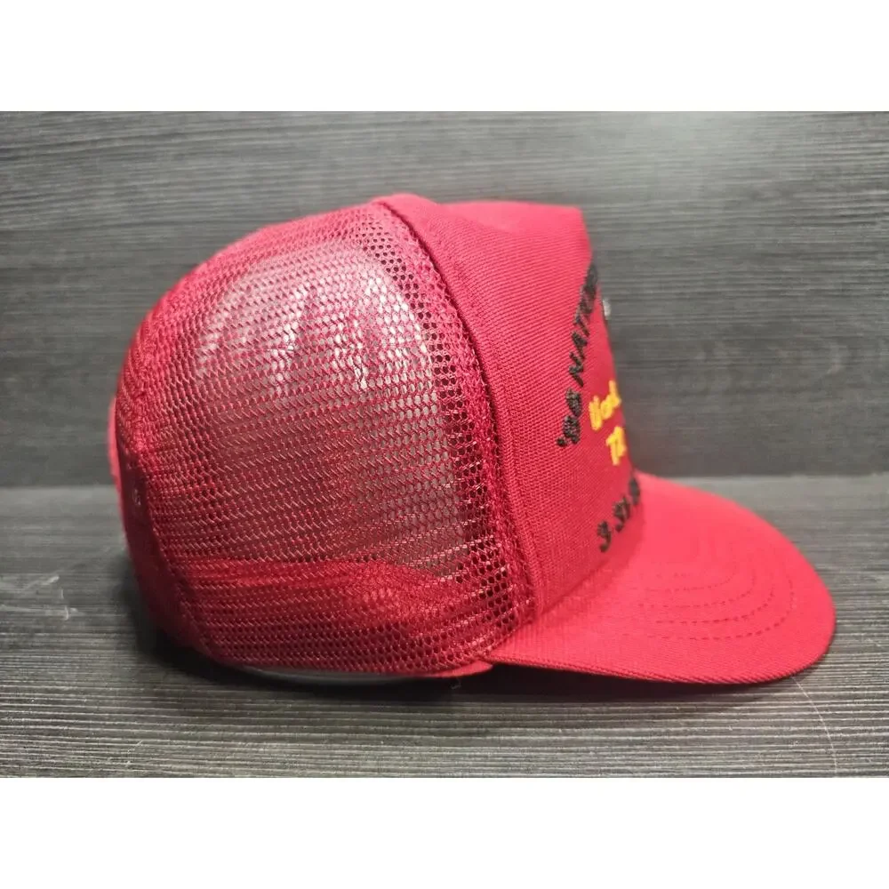 Vtg University Of Louisville Cardinals Hat National Champions Basketball 1986